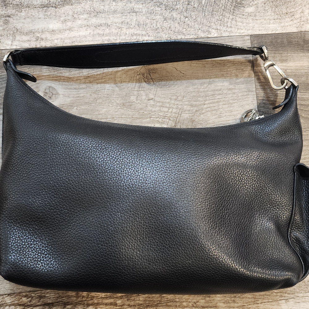 Longchamp Pebbled Leather Shoulder Bag - Picture 2 of 5